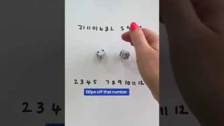 Maths Dice Game #mathsgames