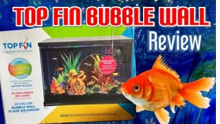 Top Fin Colorpop Aquarium Starter Kit with 7 Color-Changing LEDs