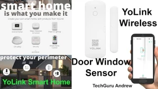 YoLink Wireless Door Window Sensor TESTING