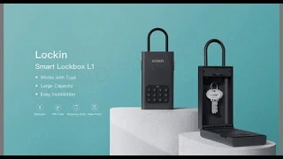 LocKin Smart Lockbox L1 Smart Key Safe