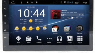 2-DIN Universal SMARTY Trend head unit.