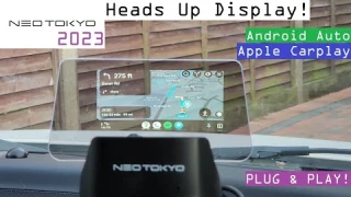NEOTOKYO HUD - Adds Android Auto and Apple Carplay to Any Car Via Heads Up Display!
