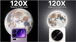 Xiaomi 17 Pro Max VS Oppo Find X8 Ultra Live Zoom Test Comparison