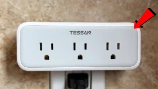 TESSAN Multi Plug Outlet Splitter Review!