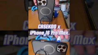 Awesome MagSafe KickStand Case CASEKOO x iPhone 16 Pro Max