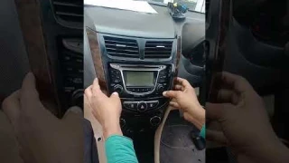 Hyundai Verna #Android screen#R.k car care #call8384061529#shorts#youtude