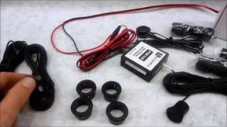 Audiovox PSB100 PSD100 Reverse Parking Aid Kit Review Plus Demo