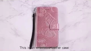 For Galaxy S11+ Pressed Printing Butterfly Pattern Horizontal Flip PU Leather Case