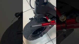 Installed steering damper on my teewing gt4 kukirin g4