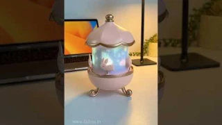 Magical Star Projector Night Light 🌟🎶  #kawaii #night #cute #unboxing