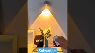 Magnetic wall lamp with remote #walllamp #walllights #walllamps @CreativeExposure