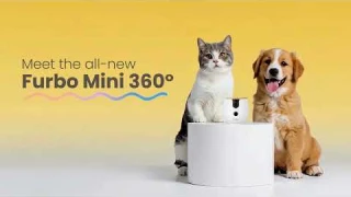 Meet the NEW Furbo Mini 360° | Compact Pet Camera with 2K QHD, 360° View & Lite Treat Toss