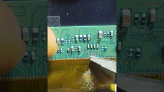 LedTv blank display,No picture Backlight On #reels #LCD #tv #TVRepair #television #trend #shortvideo