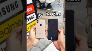 iPhone Xs Vs iPhone Xs Max || Camera Zoom Test! #shorts