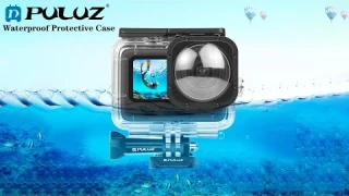 PULUZ 40m Waterproof Case for GoPro HERO10 Black / HERO9 Black Max Lens Mod
