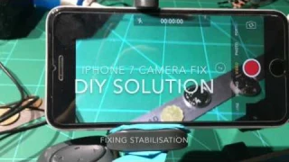 iPhone 7 Video Camera Stabilisation