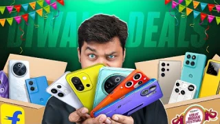 🧨 Best Diwali Smartphone Deals 2025 💸 Flipkart & Amazon Sales in All Budgets ⚡