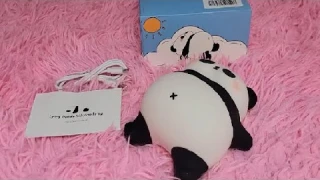 Rechargeable Cute Night Light for Kids Room with Timer, Food Grade Silicone Touch Night Light Review