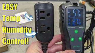How to control Temperature and humidity with a - Digital Humidity & Temperature Controller 1011