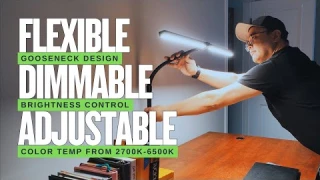 🛒 MACASA Double Head LED Desk Lamp with Remote | Home Office Game-Changer! 💡