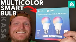 Kasa Smart Bulb Review & Setup - KL125 Multicolor Smart Bulb