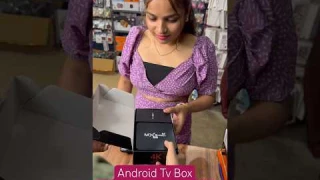 Android Tv box 4/32GB WiFi supports only rs. 1500/- 🛜✅ #trendyourstyle #gadgets #shorts