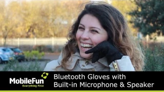 Bluetooth Gloves with Built-in Microphone & Speaker