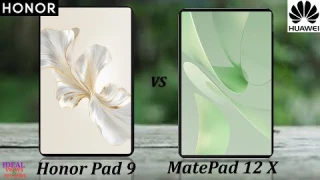 Honor Pad 9 vs Huawei Matepad 12 X