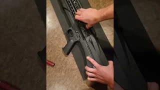 Shotgun 12 gauge Uts 15. Crazy bullpup design pump action!! #shorts