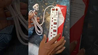 Anchor by Panasonic Spike Guard 4 Socket with individual switch extension board for PC  #shorts