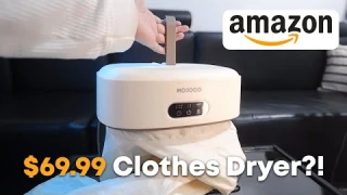 How Good is Amazon's $69 Portable Clothes Dryer? (Mojoco Dryer: What You Need To Know)