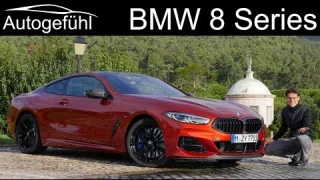 BMW 8-Series Coupé M850i FULL REVIEW with racetrack all-new 8 Series 8er - Autogefühl