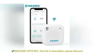 INKBIRD Digital Thermometer Hygrometer IBS-TH3 WiFi Indoor Room Temperature Humidity Meter Sensor Ga