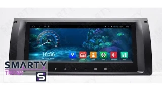 The SMARTY Trend head unit for BMW X5 Series and BMW 5 Series E39.
