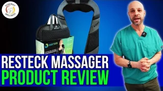 RESTECK Shiatsu Kneading Shoulder & Neck Massager -  Product Review