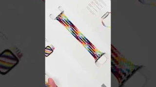 Apple Watch with Rainbow Coloured Strap | Mobo Dr ❣