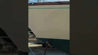 Herreshoff 28 Roll and Tipped Topsides