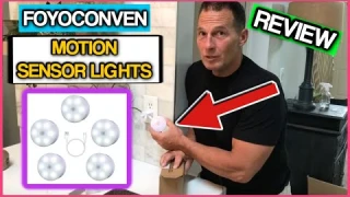 Motion Sensor Light Indoor , Motion Sensor Night Light, Rechargeable Full Automatic Stick on