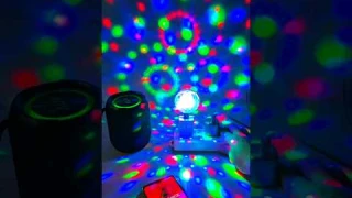 Usb Mini Led Disco Magic Ball Lights, Sound Sensor Led Small Magic Ball Light 🌐 #magicballoons