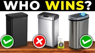 TOP 5 BEST SMART KITCHEN TRASH CANS 2025 | Affordable TRASH CANS on AMAZON