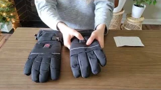 Review of 2021 Upgrade Heated Gloves for Men Women, Rechargeable 4000mAh Electric Heating Gloves