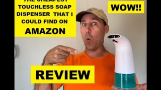 Cheap Automatic Soap Dispenser Review