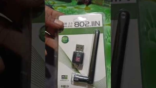 Wi-Fi receiver USB 2.0 Wireless 802.IIN for pc. #wifi #technology #pc #wireless #shorts #usb #new