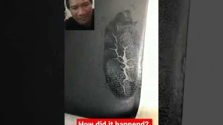 #How to repair peeling leather