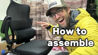 ★★★★★ How to assemble this office chair - TRALT Ergonomic Office Chair
