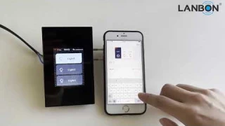 LANBON MagicPanel LCD Wifi Mesh Smart Switch Guide ( By link : www.lanbon.com)