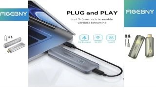 FIGEBNY L30 Wireless HDMI Transmitter and Receiver， Stream Seamlessly with Easy And Efficiency