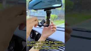 Car Rotating Dashboard Clip Cell Phone Holder