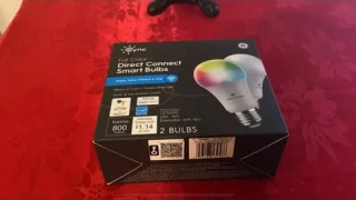 GE CYNC Smart LED Multicolor Light Bulbs Unboxing and Setup