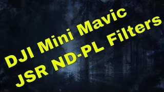 🚁 DJI Mini Mavic Camera JSR ND PL (Filters Neutral Density Polarizer) Review and Video Test